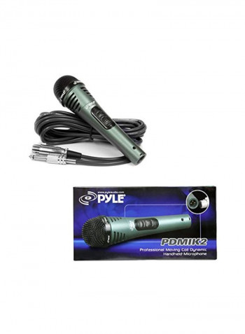 Moving Coil Dynamic Handheld Microphone PDMIK2 Grey/black