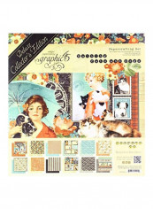 Raining Cats And Dogs Double-Sided Paper Crafting Set Beige/Black/White reviews Raining Cats And Dogs Double-Sided Paper Crafting Set Beige/Black/White