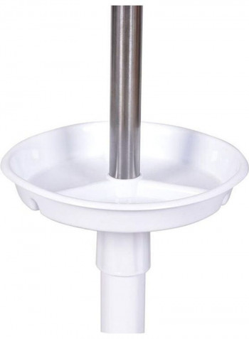 LED Shadowless Floor Lamp White 50x50x55centimeter
