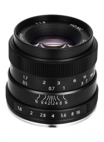 Multilayer Film Digital Camera Lens Black