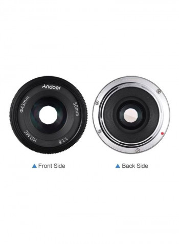 Multilayer Film Digital Camera Lens Black