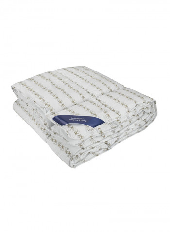 Tronfjellet Cool Duvet Polyester White/Beige 240x220centimeter