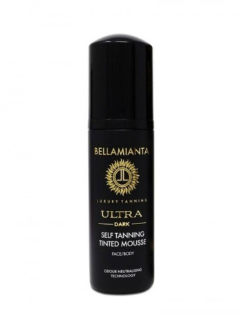 Ultra Dark Self Tanning Tinted Mousse أسود 150مل