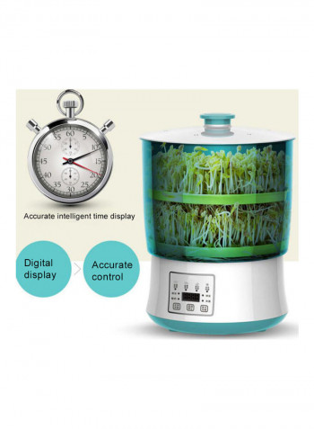 2 Layer Automatic Bean Sprouts Maker Machine Multicolour