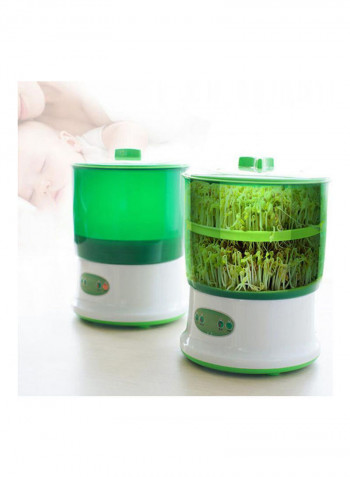 2 Layer Automatic Bean Sprouts Maker Machine Multicolour