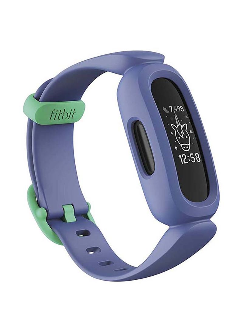 Ace 3,Tracker for Kids 6+ with Animated Clock Faces, Up to 8 days battery life & water resistant up to 50 m Blue/Astro Green