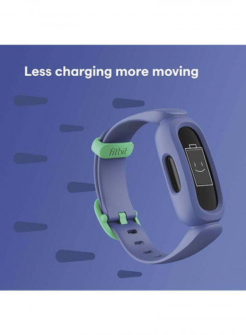 Ace 3,Tracker for Kids 6+ with Animated Clock Faces, Up to 8 days battery life & water resistant up to 50 m Blue/Astro Green