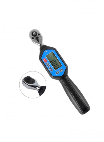 EWM-60 Digital torque Wrench 3/8 Square Drive Blue 34x5.5x9centimeter
