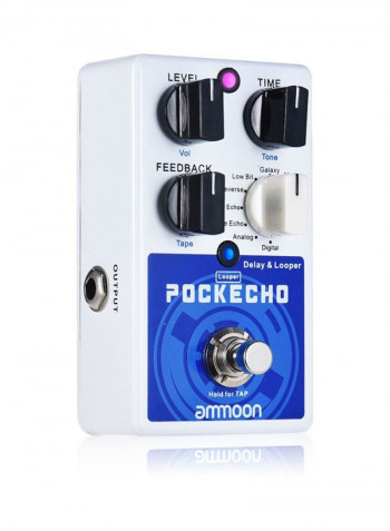 Pockecho Delay And Looper Guitar Effect Pedal