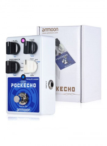 Pockecho Delay And Looper Guitar Effect Pedal