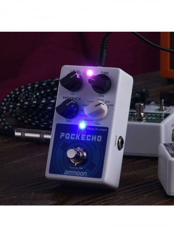 Pockecho Delay And Looper Guitar Effect Pedal