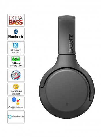 WH-XB700 Wireless Extra Bass Bluetooth Over-Ear Headphones Black