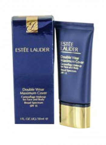 Double Wear Maximum Cover Camouflage Makeup With Spf 15 Medium/Deep Foundation 1 Oz