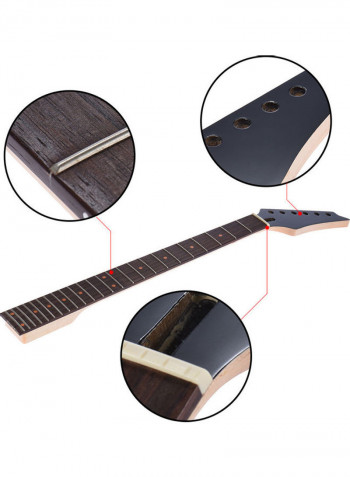 24 Frets New Maple Neck Rosewood  Fingerboard for Electric Guitar