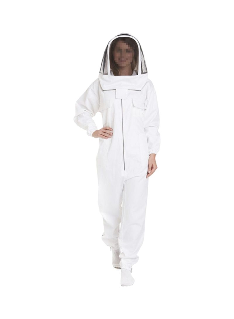 Professional Beekeeping Suit White XXL