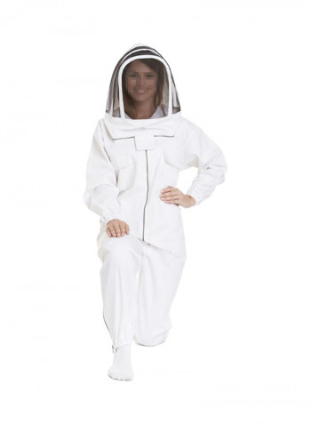 Professional Beekeeping Suit White XXL