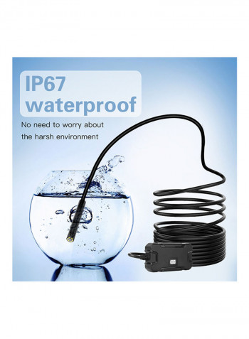 IP67 5.5mm Lens WiFi Endoscope Camera
