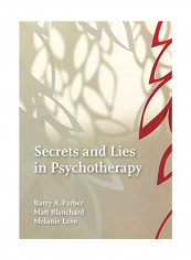 Secrets And Lies In Psychotherapy Hardcover reviews Secrets And Lies In Psychotherapy Hardcover