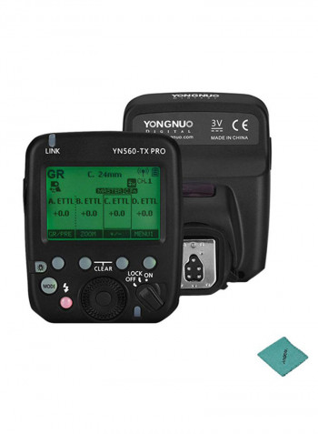 Flash Trigger Speedlite Wireless Transmitter Black/Grey