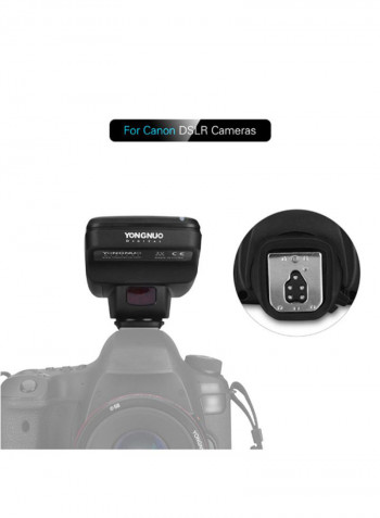 Flash Trigger Speedlite Wireless Transmitter Black/Grey