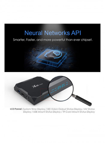 Smart TV Box X96 MAX Black