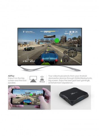 Smart TV Box X96 MAX Black