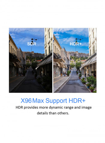 Smart TV Box X96 MAX Black
