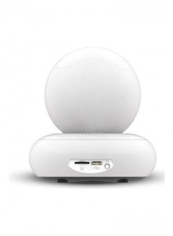 360° Mini Surveillance Camera White/Black
