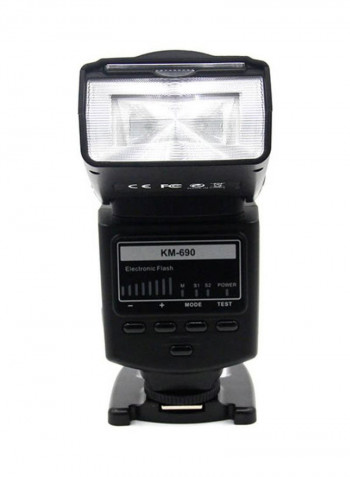 External Flash For Canon 5D2/60D/70D Black