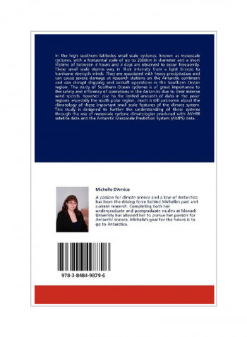 Mesoscale Cyclones Over Antarctica And The Southern Ocean Paperback