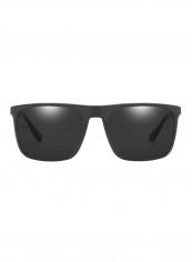 Men's Polarized Rectangular Sunglasses - Lens Size: 65 mm