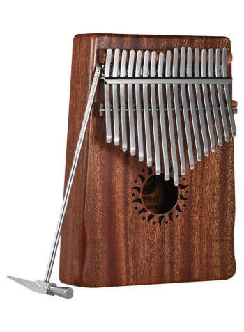 17-Key Portable Kalimba Mbira Thumb Piano