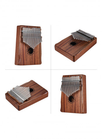 17-Key Portable Kalimba Mbira Thumb Piano