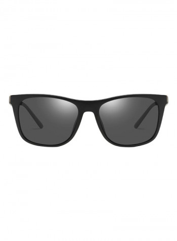 Men's Polarized Square Sunglasses - Lens Size: 62 mm