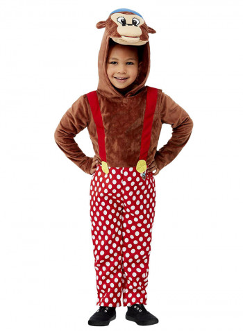 Rasmus Klump Costume 3-4 Years