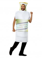 Tonic Bottle Costume One Size