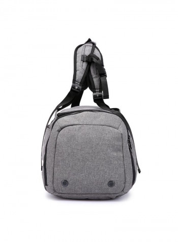 Multifunctional Security Anti-theft Overnight  Travel Bag Grey