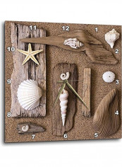 Decorative Printed Wall Clock Multicolour 13x13inch