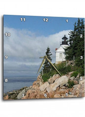 DPP 60319 2 Acadia National Park Bass Harbor Head Wall Clock Multicolour 13x13inch