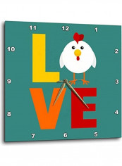 Decorative Printed Wall Clock Multicolour 13x13inch