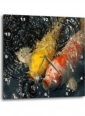 Pair Of Koi Printed Wall Clock White 13 x 13inch reviews Pair Of Koi Printed Wall Clock White 13 x 13inch