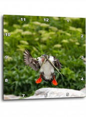 Decorative Printed Wall Clock Multicolour 13x13inch