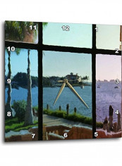 Brothers Estate In Sarasota Florida Wall Clock Multicolour 13x13inch