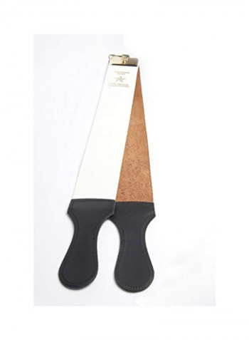 Fromm Illinois Razor Strop, IRS127, 2.5 x 23 Silver/Brown 23inch