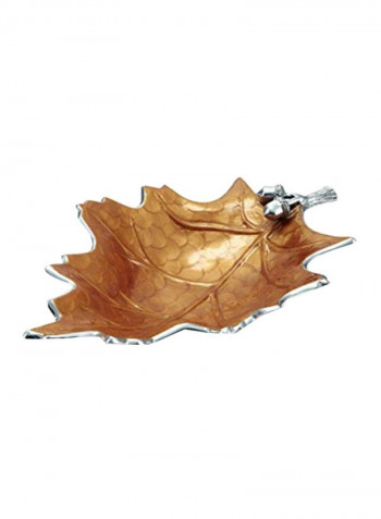 Oak Leaf Designed Petite Bowl Spice