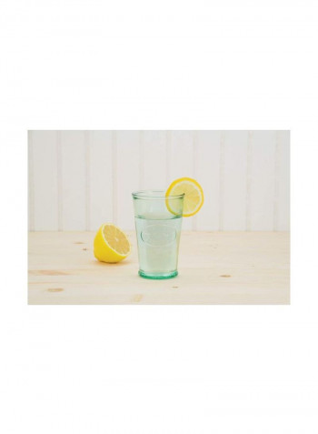 6-Piece Glass Set Clear 11ounce