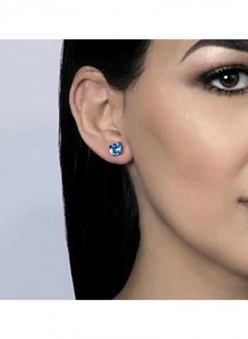 Topaz Sterling Silver Earrings