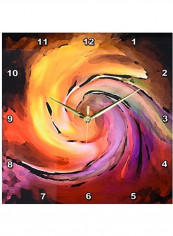 DPP 1283 2 Digital Artwork Design Wall Clock Multicolour 13x13inch
