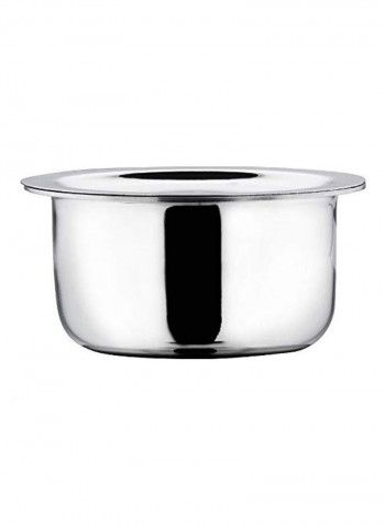 Triply Stainless Steel Tope With Lid Silver 24cm