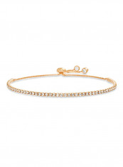 Crystal Studded Metal Bracelet